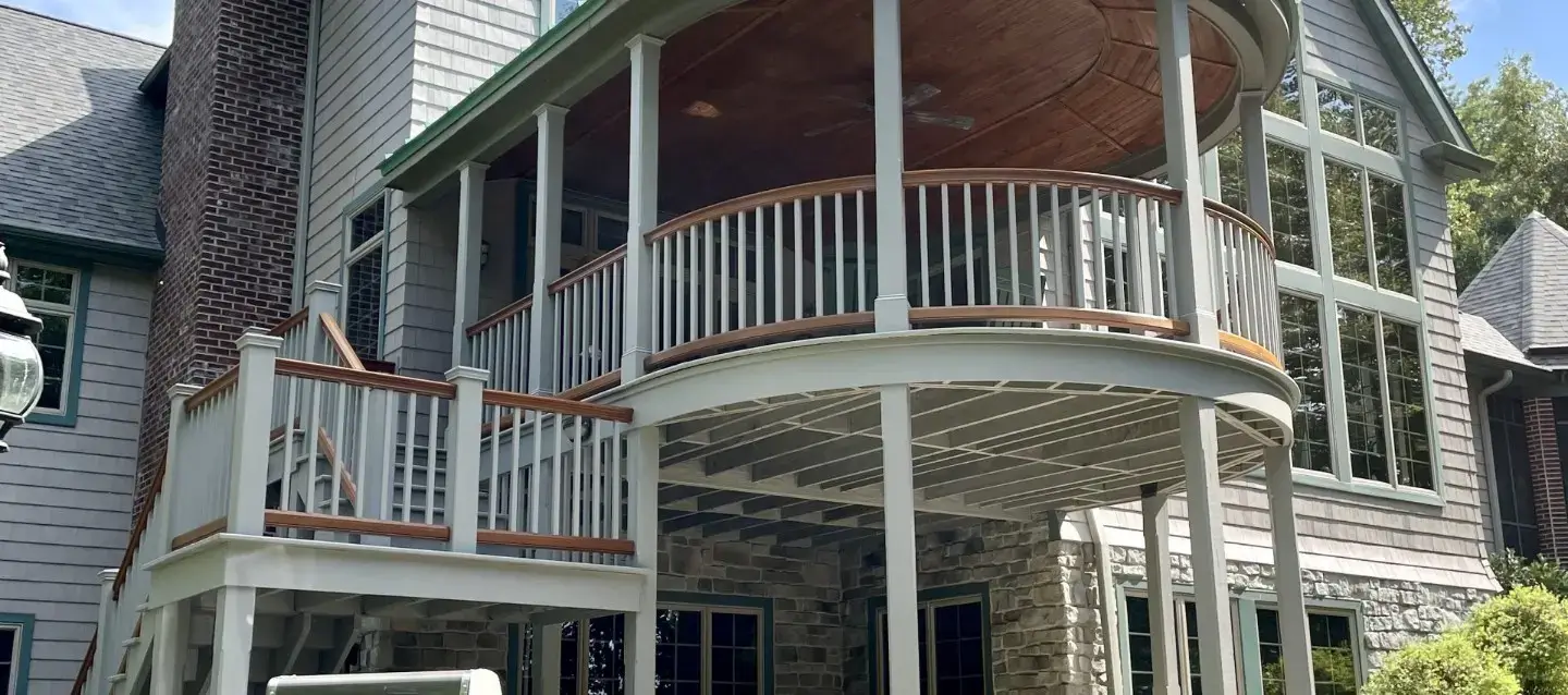 Custom railing restoration project